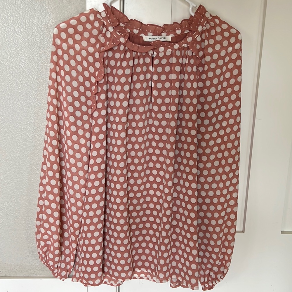 Rose + Olive Blouse